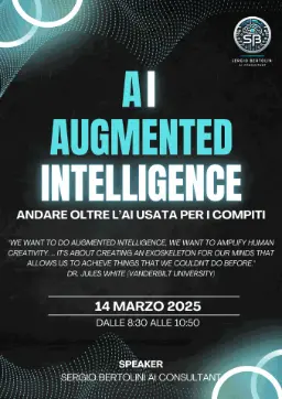 Intervento "AI: Augmented Intelligence" all'Istituto Nicola Moreschi di Milano